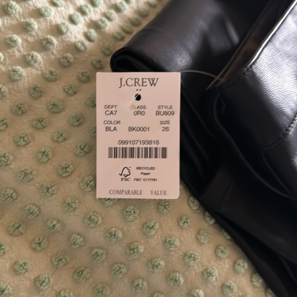 Faux Leather Straight Leg Pants - Picture 4 of 4